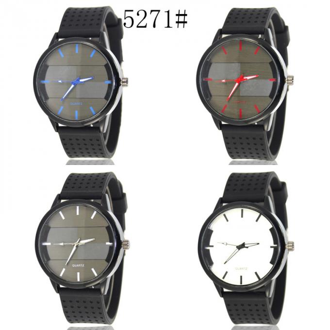 Femmes minimalistes interchangeables de montre-bracelet de fantaisie de marque de la Wal-joie WJ9008 marquées montre de femmes de silicone