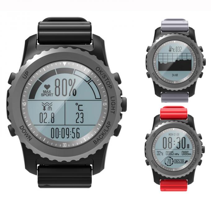 Les hommes de luxe de Smart Watch de photo d'IOS de Digital Android de la marque 2018 de WJ-6915 JeiSo imperméabilisent la montre-bracelet avec le podomètre et le Bluetooth